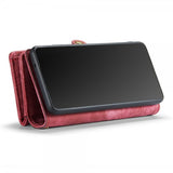 CaseMe Samsung Galaxy S21 Etui 008 Series Avtakbart Deksel Rød