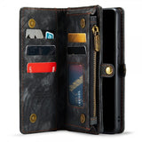 CaseMe Samsung Galaxy S21 Etui 008 Series Avtakbart Deksel Svart