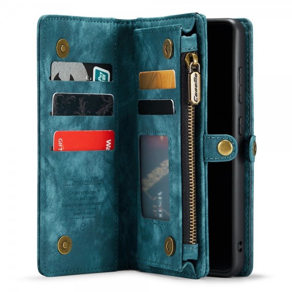 CaseMe Samsung Galaxy S21 Etui 008 Series Avtakbart Deksel Petrol