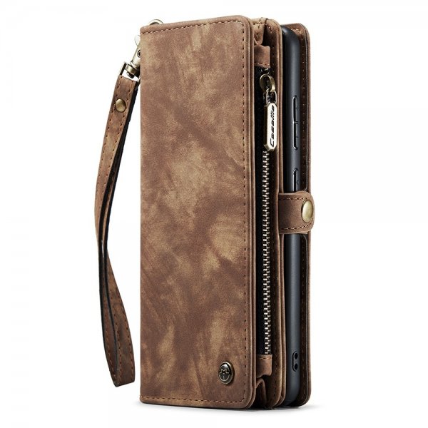 CaseMe Samsung Galaxy A52/A52s 5G Etui 008 Series Avtakbart Deksel Brun