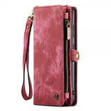 CaseMe Samsung Galaxy S21 FE Etui 008 Series Avtakbart Deksel Rød