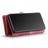 CaseMe Samsung Galaxy S21 FE Etui 008 Series Avtakbart Deksel Rød