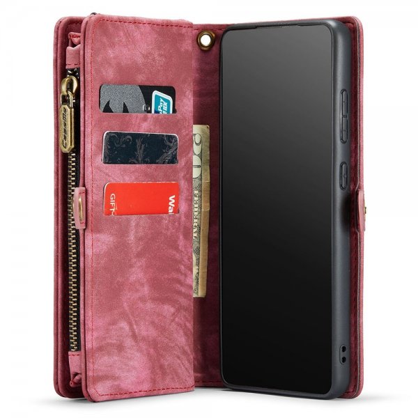 CaseMe Samsung Galaxy A53 5G Etui 008 Series Avtakbart Deksel Rød