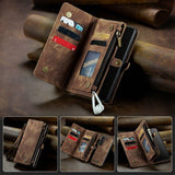 CaseMe Samsung Galaxy S22 Etui 008 Series Avtakbart Deksel Brun