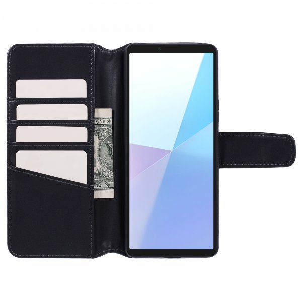 Nordic Covers Sony Xperia 10 VI Etui Essential Leather Raven Black