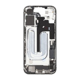 Midtre ramme med smådeler for iPhone 16 - Hvit OEM