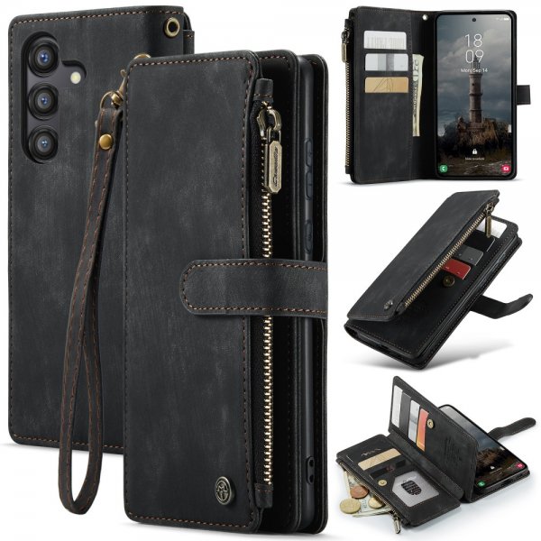 CaseMe Samsung Galaxy A55 Etui C30 Series Svart