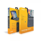Zagg iPad 10.9 (gen 10)/iPad 11 (A16) Etui med tastatur Messenger Folio 2 Nordic Layout Charcoal