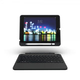 Zagg iPad 10.2 Etui med Tastatur Slim Book Go Nordic Svart