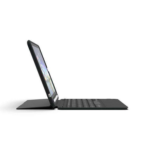 Zagg iPad 10.2 Etui med Tastatur Slim Book Go Nordic Svart