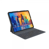 Zagg iPad Pro 12.9 (gen 4/5/6) Etui med tastatur Pro Keys Nordic Charcoal