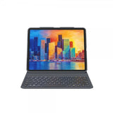 Zagg iPad Pro 12.9 (gen 4/5/6) Etui med tastatur Pro Keys Nordic Charcoal