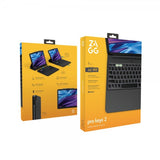 Zagg iPad Air 13 (M2/M3) Etui Med tastatur Pro Keys 2 Nordic Layout Svart