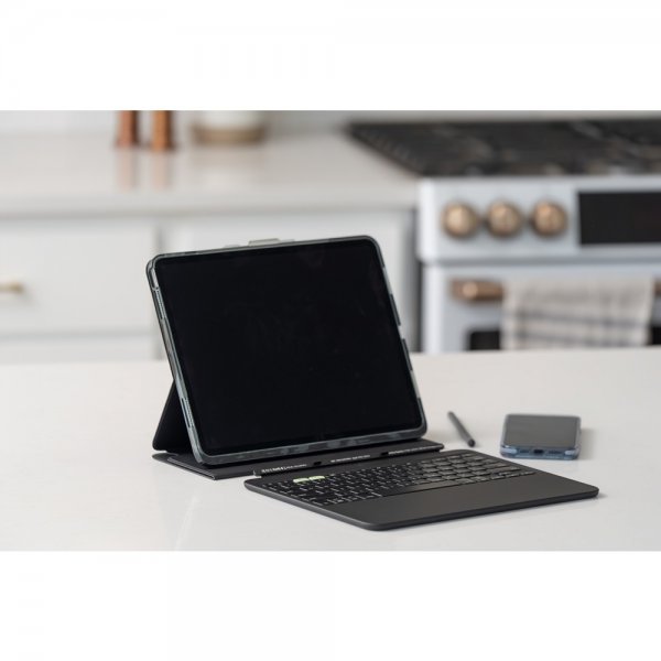 Zagg iPad Air 13 (M2/M3) Etui Med tastatur Pro Keys 2 Nordic Layout Svart