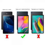 Samsung Galaxy Tab A 10.1 2019 T510 T515 Deksel Myk Plast Transparent