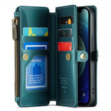 CaseMe iPhone 12/iPhone 12 Pro Etui C36 Series Grønn