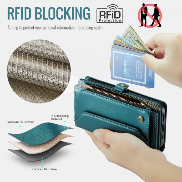 CaseMe iPhone 12/iPhone 12 Pro Etui C36 Series Grønn