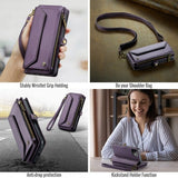 CaseMe iPhone 12/iPhone 12 Pro Etui C36 Series Lilla