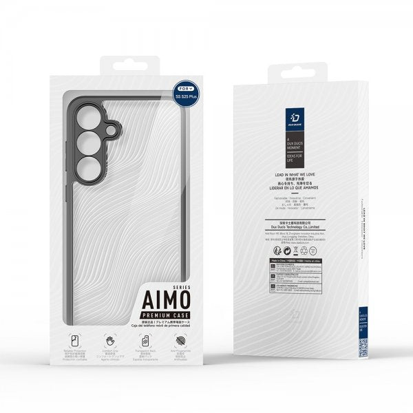 Dux Ducis Samsung Galaxy S25 Plus Deksel Aimo Series Svart