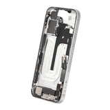 Midtre ramme med smådeler for iPhone 16 - Hvit OEM