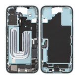 Midtramme med smådeler for iPhone 16 - Grønn OEM