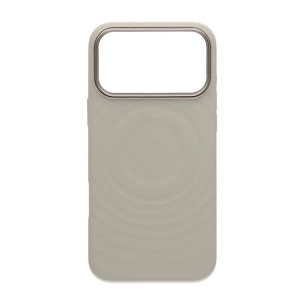 iPhone 17 Pro Max Deksel Silikon MagSafe Beige