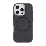 iPhone 16 Pro Deksel Karbonfibermønster MagSafe Svart