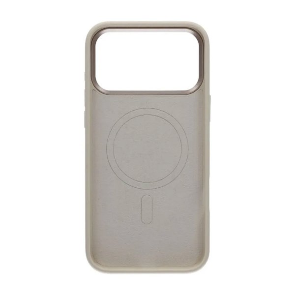 iPhone 17 Pro Max Deksel Silikon MagSafe Beige