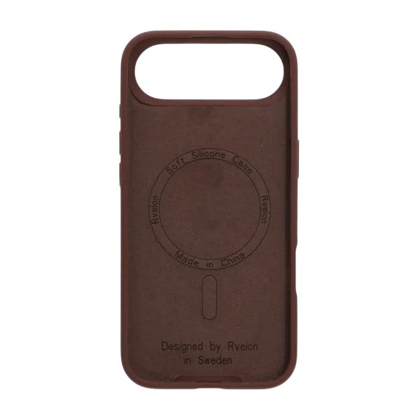 Rvelon iPhone Air Deksel Silikon MagSafe Brun