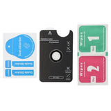 iPhone Air Kamerabeskytter Herdet glass Svart