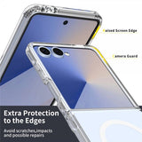 Nordic Covers Samsung Galaxy Z Flip 7 Deksel Feather Series MagSafe Transparent