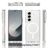 Nordic Covers Samsung Galaxy Z Fold 7 Deksel Feather Series MagSafe Transparent
