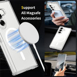 Nordic Covers Samsung Galaxy Z Fold 7 Deksel Feather Series MagSafe Transparent