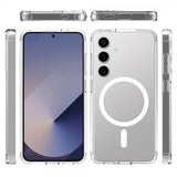 Nordic Covers Samsung Galaxy S24/Galaxy S25 Deksel Feather Series MagSafe Transparent