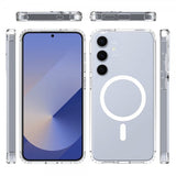Nordic Covers Samsung Galaxy S24 Plus/Galaxy S25 Plus Deksel Feather Series MagSafe Transparent
