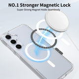 Nordic Covers Samsung Galaxy S24 Plus/Galaxy S25 Plus Deksel Feather Series MagSafe Transparent