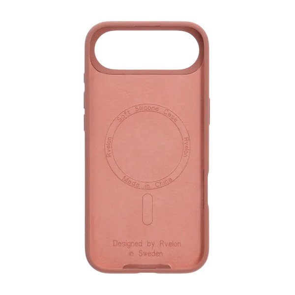 Rvelon iPhone Air Deksel Silikon MagSafe Rosa