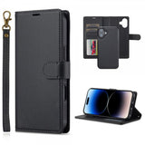 Nordic Covers iPhone 17 Etui med avtakbart MagSafe-deksel Raven Black