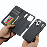 Nordic Covers iPhone 17 Pro Max Etui med avtakbart MagSafe-deksel Raven Black