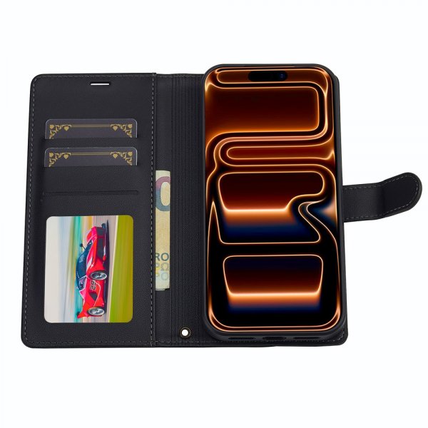 Nordic Covers iPhone 17 Pro Etui med avtakbart MagSafe-deksel Raven Black