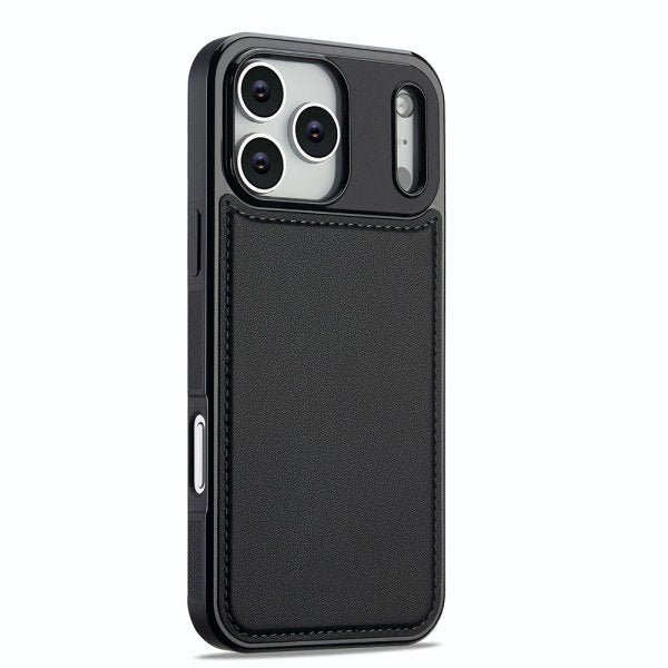 Nordic Covers iPhone 17 Pro Max Etui med avtakbart MagSafe-deksel Raven Black