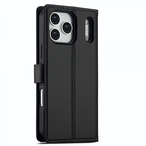Nordic Covers iPhone 17 Pro Max Etui med avtakbart MagSafe-deksel Raven Black