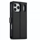 Nordic Covers iPhone 17 Pro Max Etui med avtakbart MagSafe-deksel Raven Black