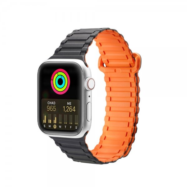 Dux Ducis Apple Watch 38/40/41/42mm Armbånd Armor Svart
