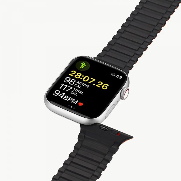 Dux Ducis Apple Watch 38/40/41/42mm Armbånd Armor Svart