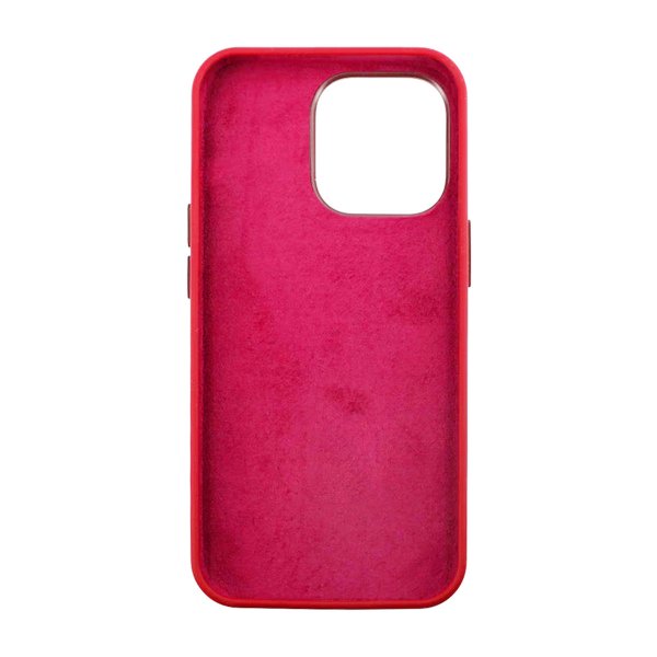 Rvelon iPhone 13 Pro Deksel Silikon Rød
