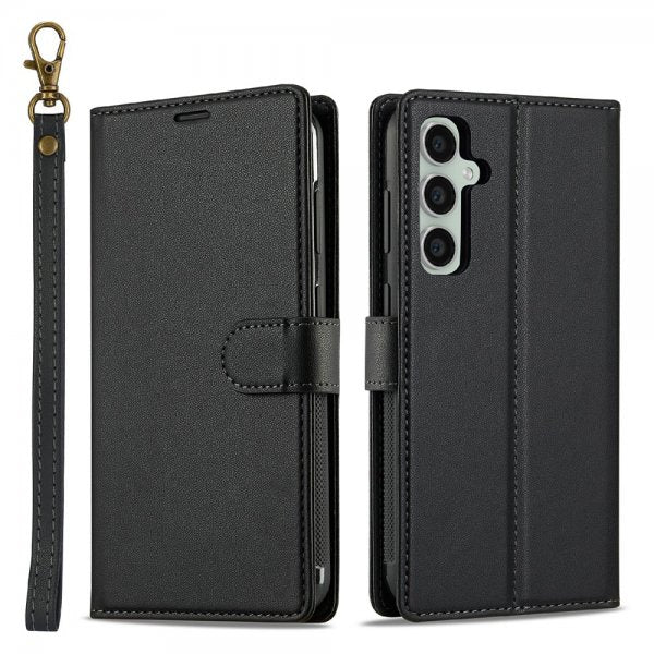 Nordic Covers Samsung Galaxy S25 FE Etui med avtakbart MagSafe-deksel Raven Black