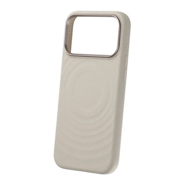 iPhone 17 Pro Max Deksel Silikon MagSafe Beige