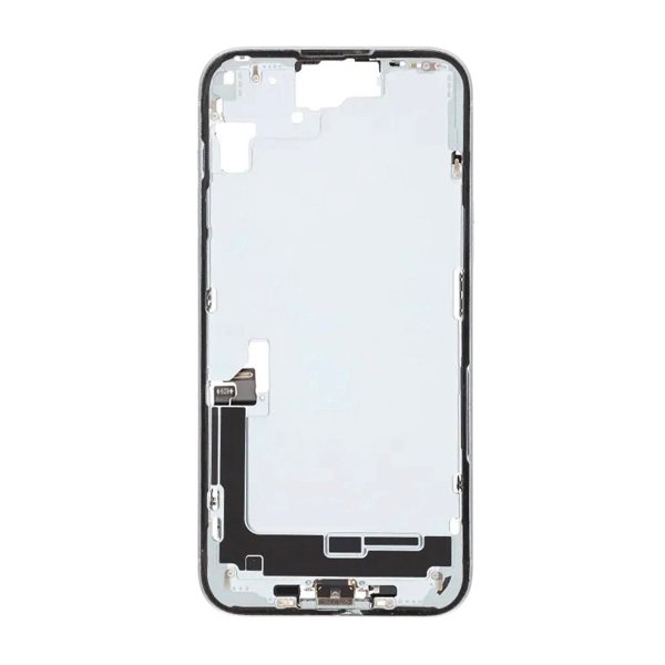 Midtramme med smådeler for iPhone 15 Plus - Blå OEM