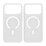 iPhone 17 Pro Deksel Korrugerte MagSafe Hvit